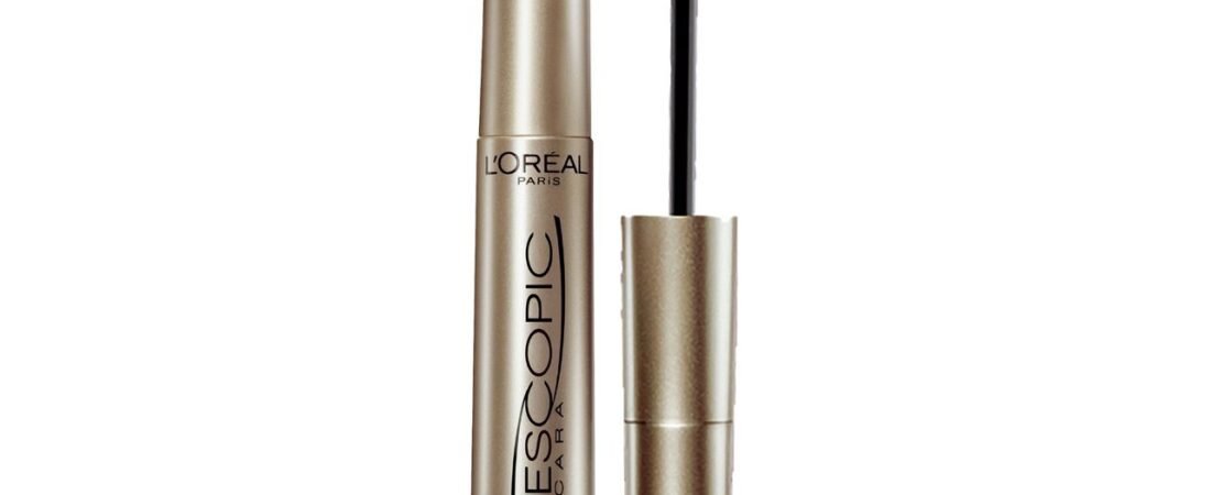 L’Oreal Paris Makeup Telescopic Original Lengthening, Lash Separating Mascara with Dual Precision Brush, Washable, Blackest Black, 0.27 Fl Oz., 1 Count